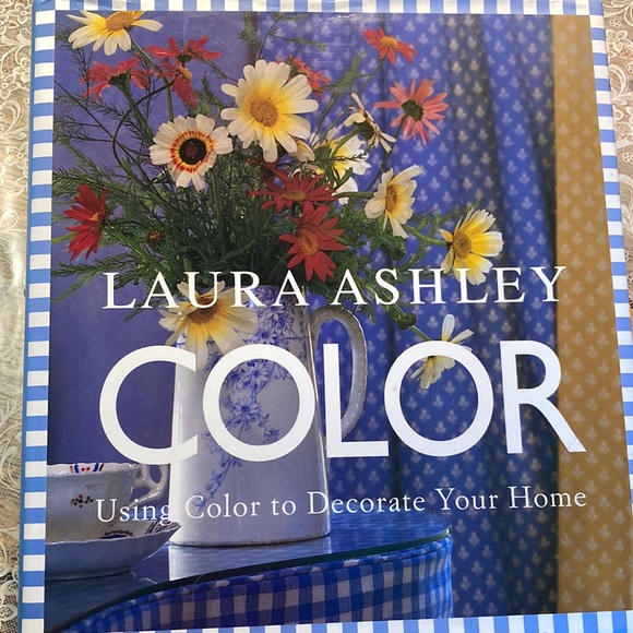 Other - LAURA ASHLEY COLOR BOOK using color to decorate your home.$9